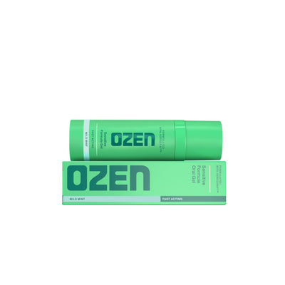 Boots OZEN Sensitive Formula Enamel Protection Oral Gel Mild Mint 30ml- Buy online at McGrocer