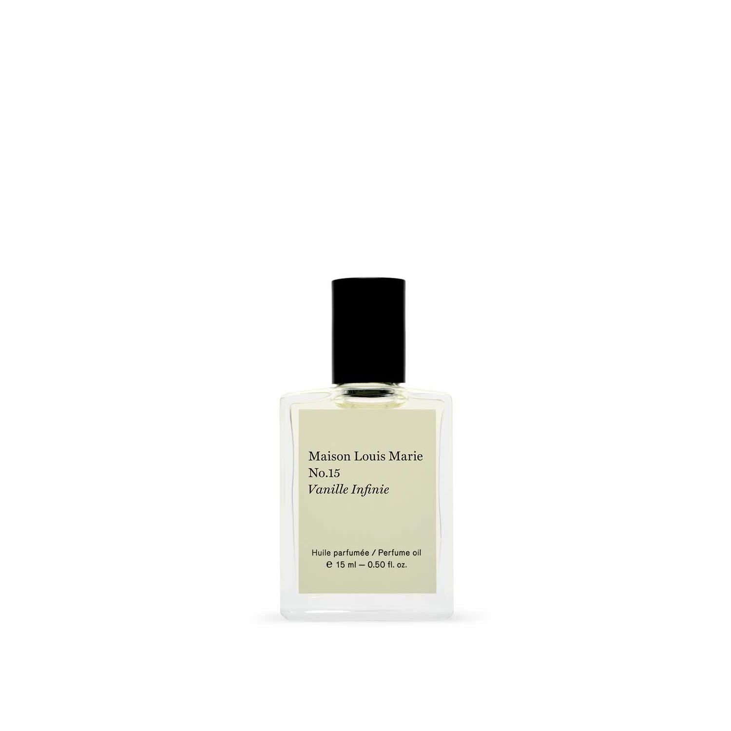 Maison Louis Marie No.15 Vanille Infinie Perfume Oil 15ml, imported from the UK