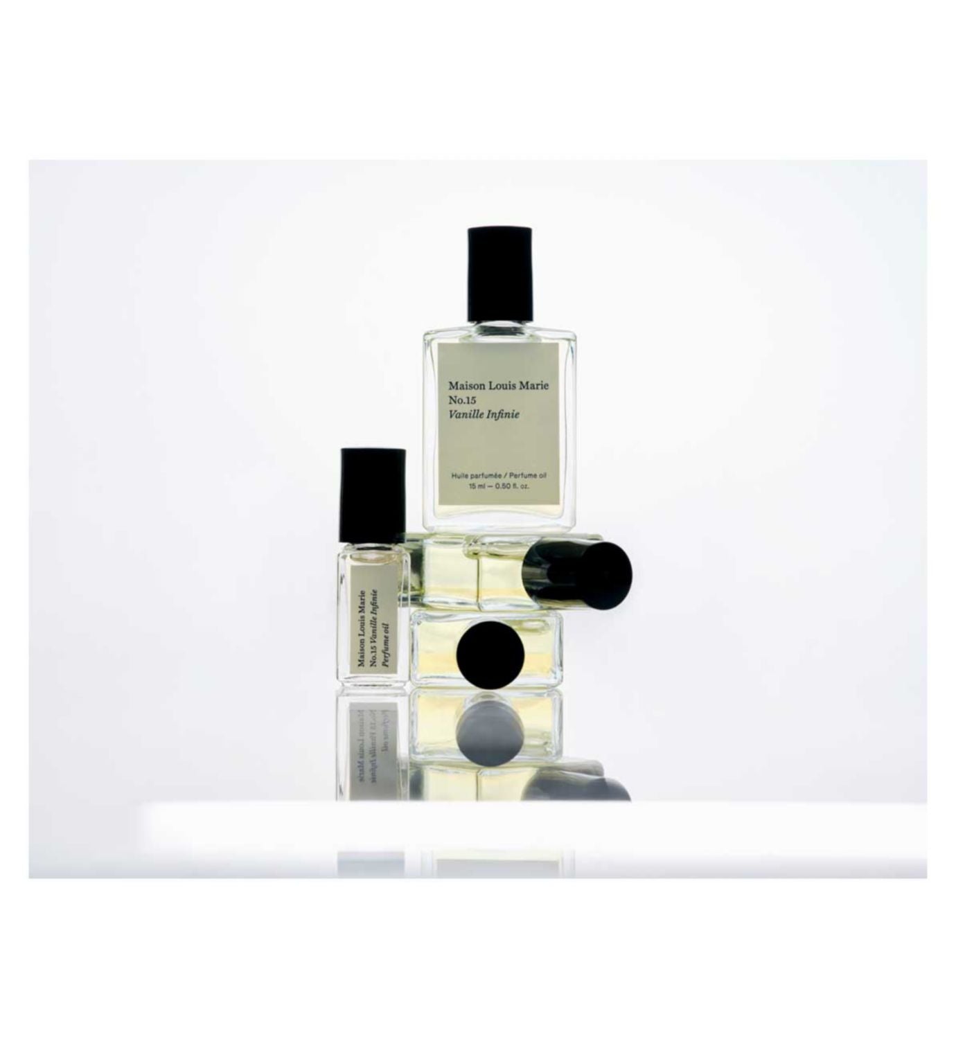Maison Louis Marie No.15 Vanille Infinie Perfume Oil 15ml, imported from the UK