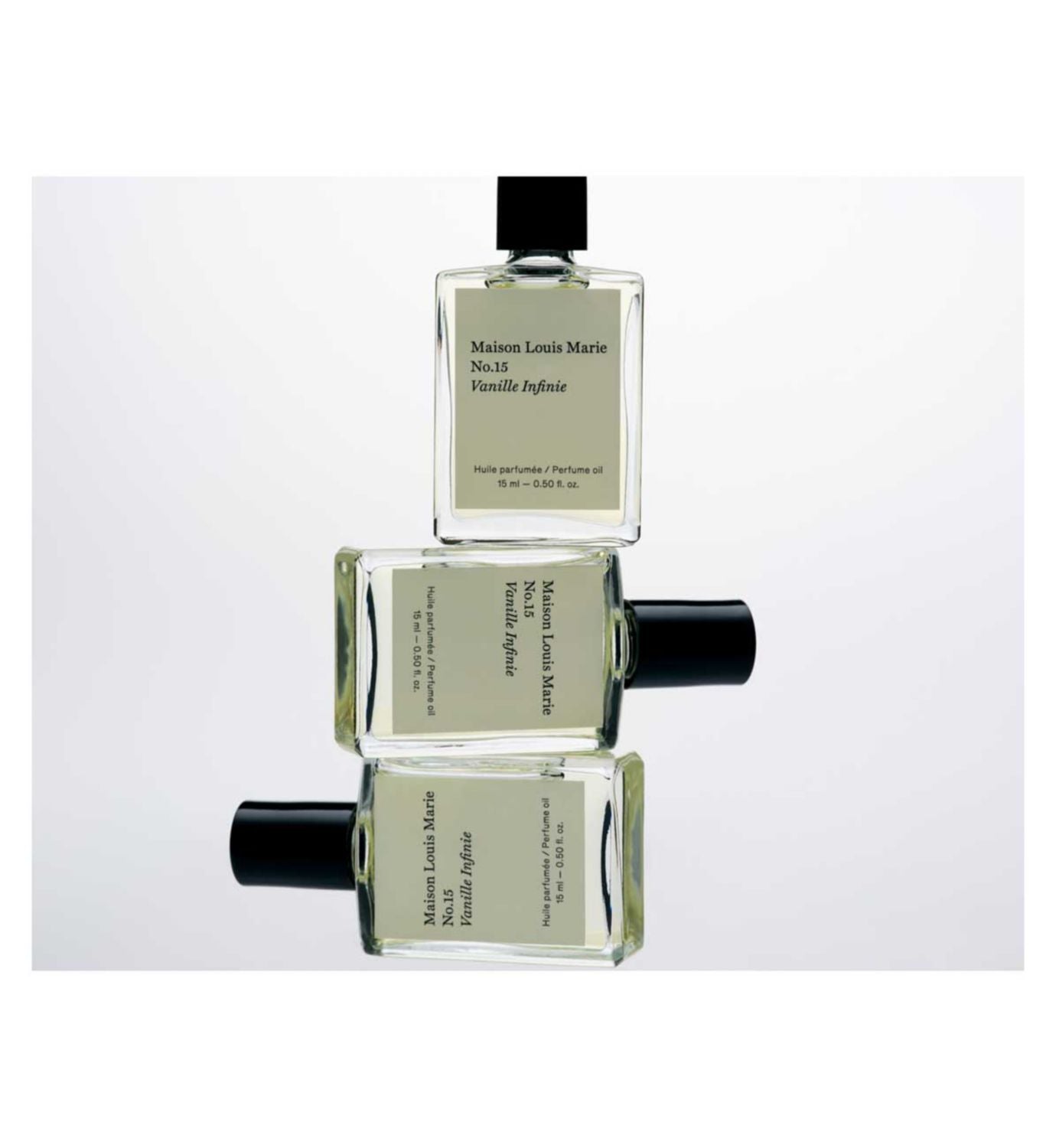 Maison Louis Marie No.15 Vanille Infinie Perfume Oil 15ml, imported from the UK