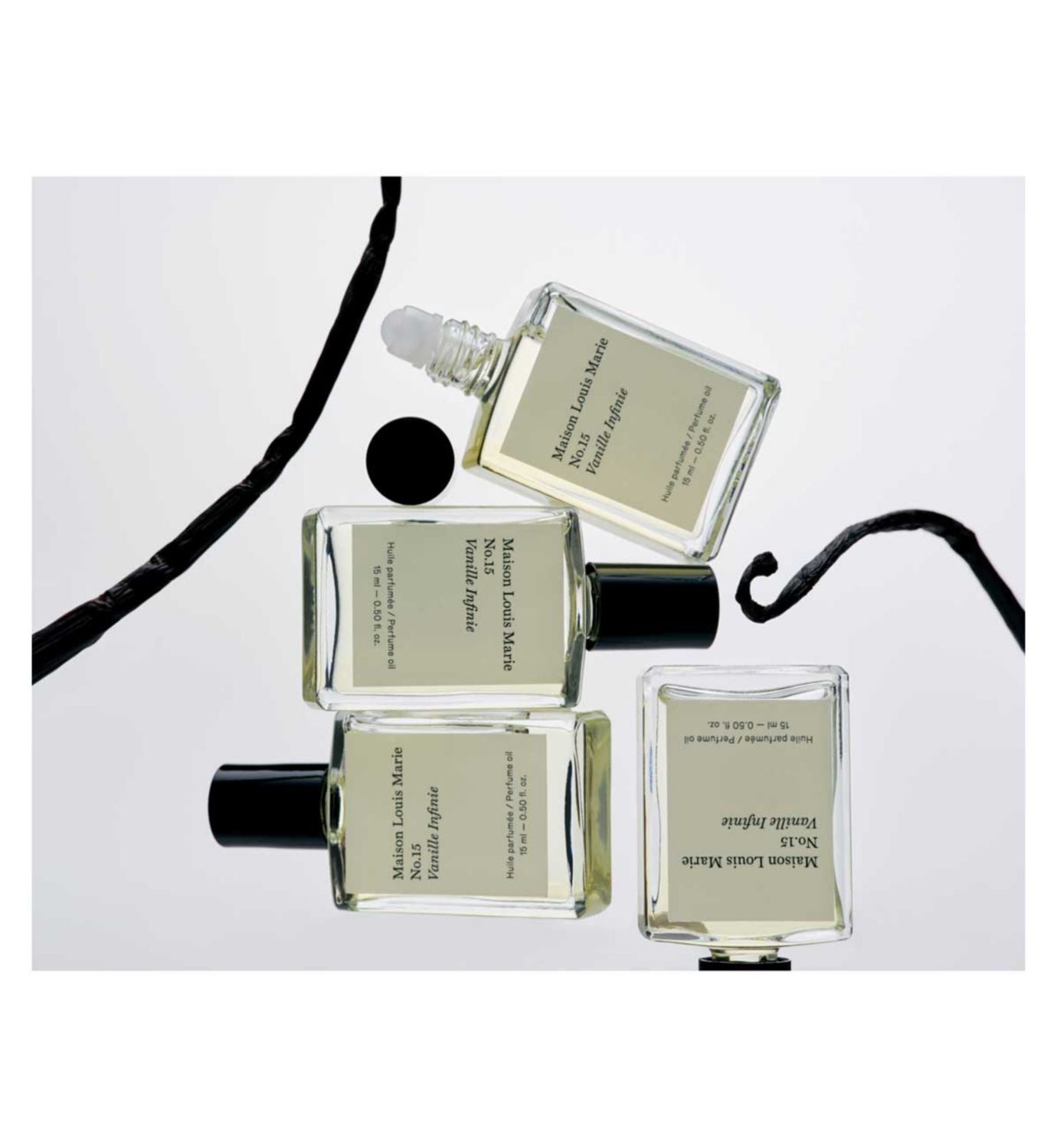 Maison Louis Marie No.15 Vanille Infinie Perfume Oil 15ml, imported from the UK