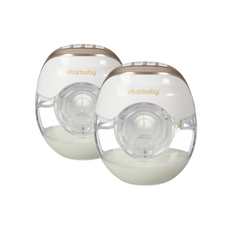 Vital Baby Nurture Flow double wearable pump, imported from the UK