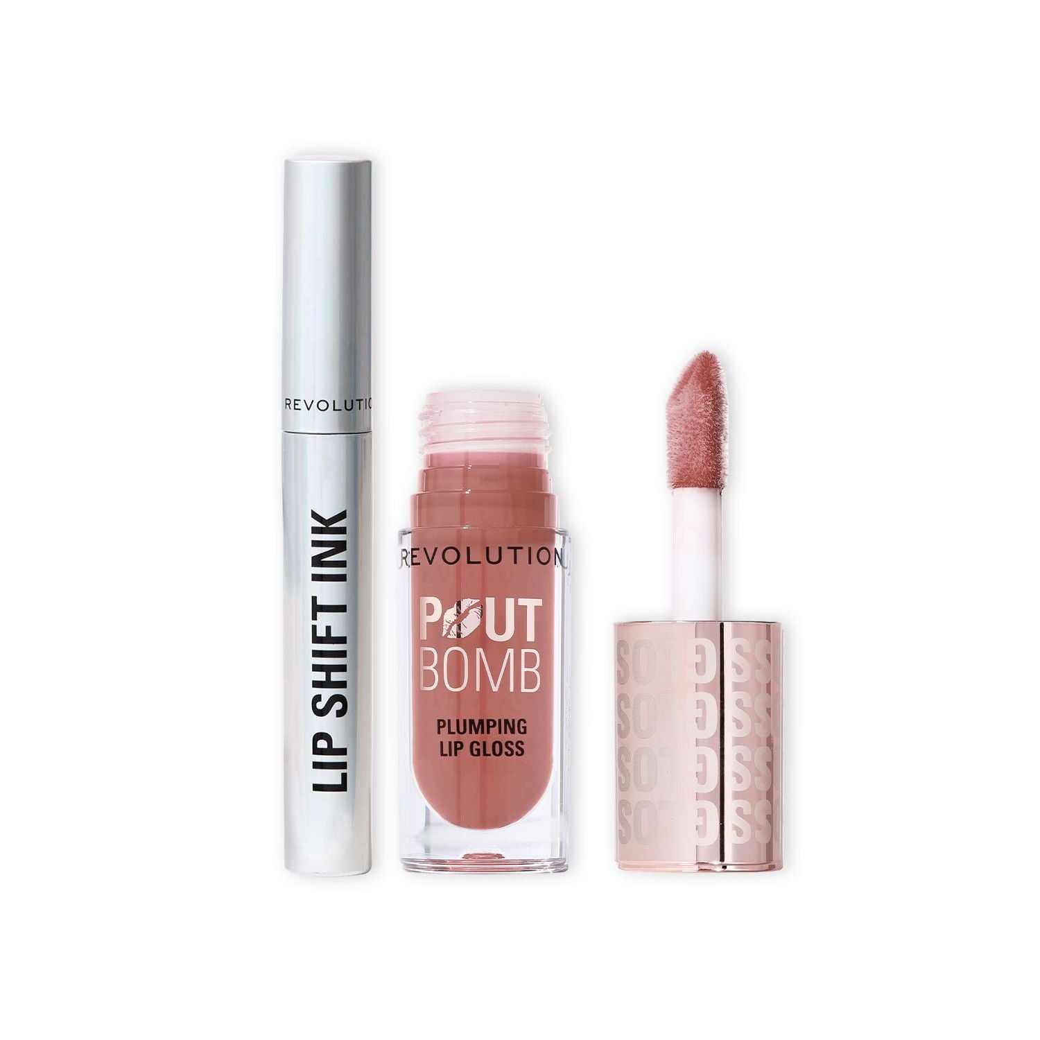 Revolution lip duo nude shades, UK version