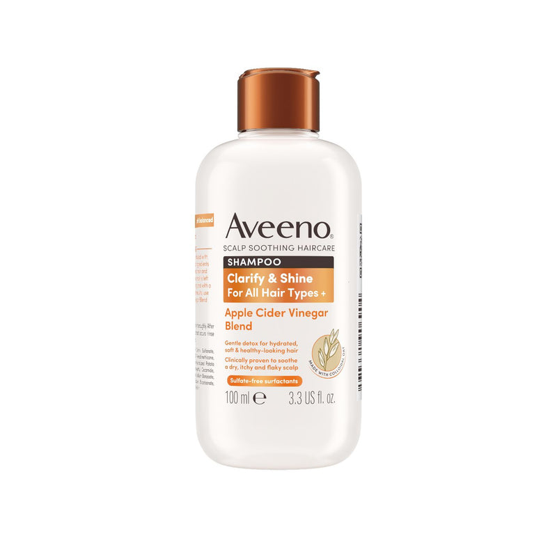 Aveeno apple cider vinegar shampoo 100ml (British brand)