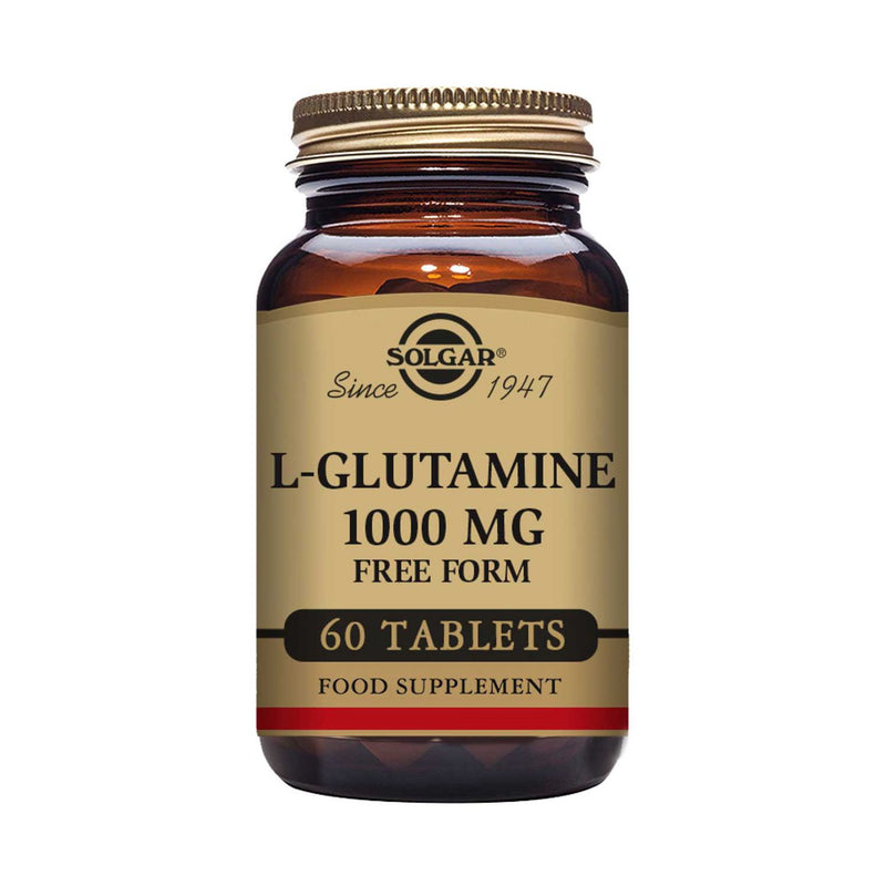 Solgar L-Glutamine 1000mg supplement 60 tablets - British product