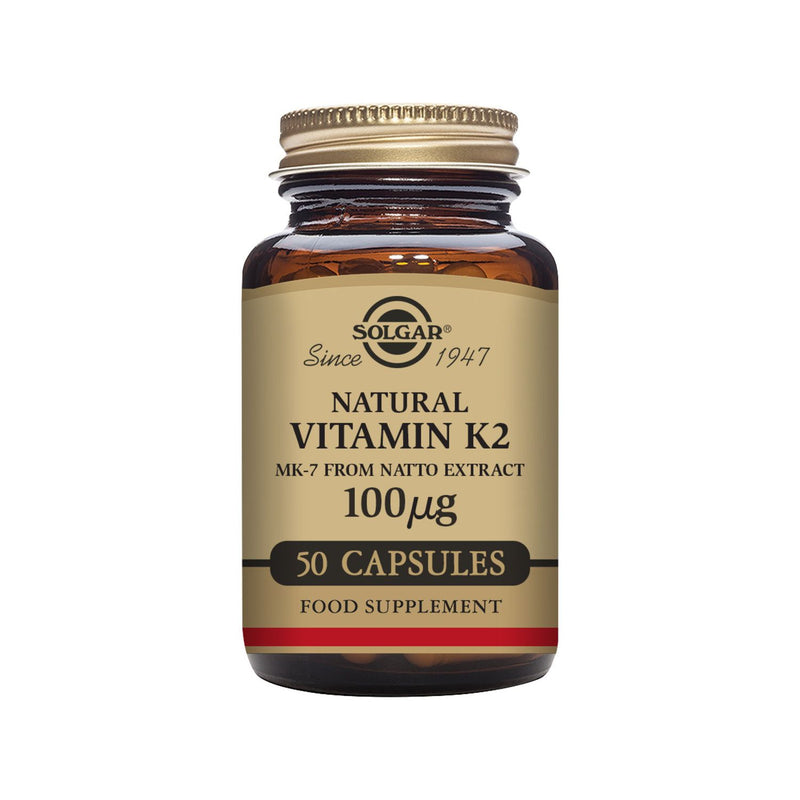 Solgar Vitamin K2 100ug 50 capsules - British product
