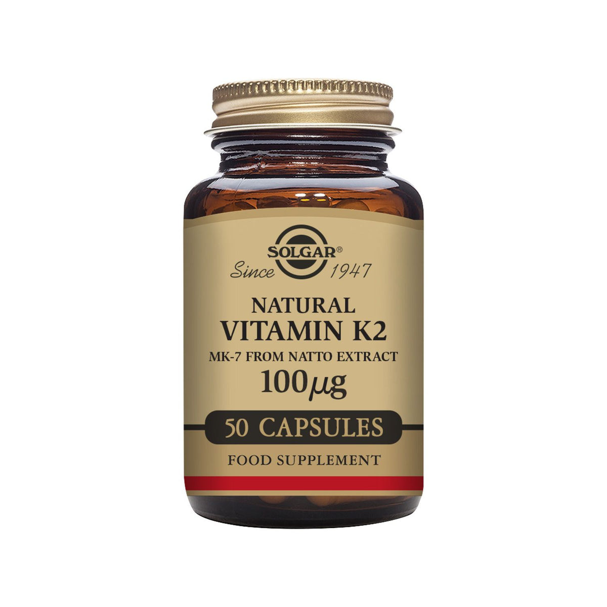 Solgar Vitamin K2 100ug 50 capsules - British product