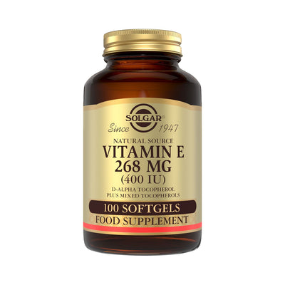 Boots Solgar Vitamin E 268mg 400IU 100 Softgels- Buy online at McGrocer
