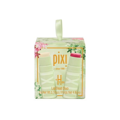 Boots Pixi +Hydra LipTreat Duo Clear & Rosette Lip Balm- Buy online at McGrocer
