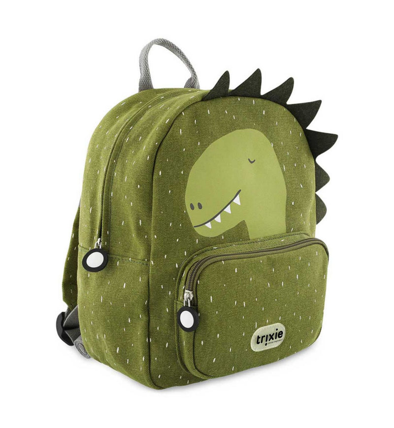 Trixie Mr Dino backpack for kids with dinosaur design - British product