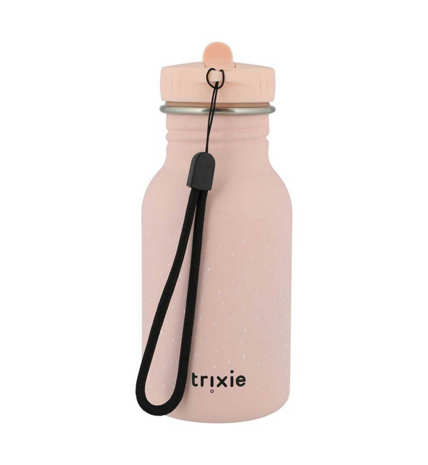 Trixie Mrs Rabbit stainless steel kids water bottle 350ml, UK version