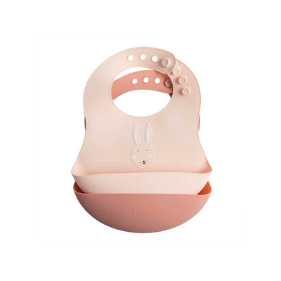 Boots Trixie Silicone Bib 2 Pack Mrs Rabbit Feeding Bib- Buy online at McGrocer