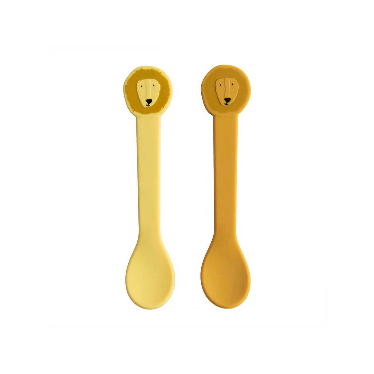 Trixie silicone spoon Mr Lion 2 pack, UK version