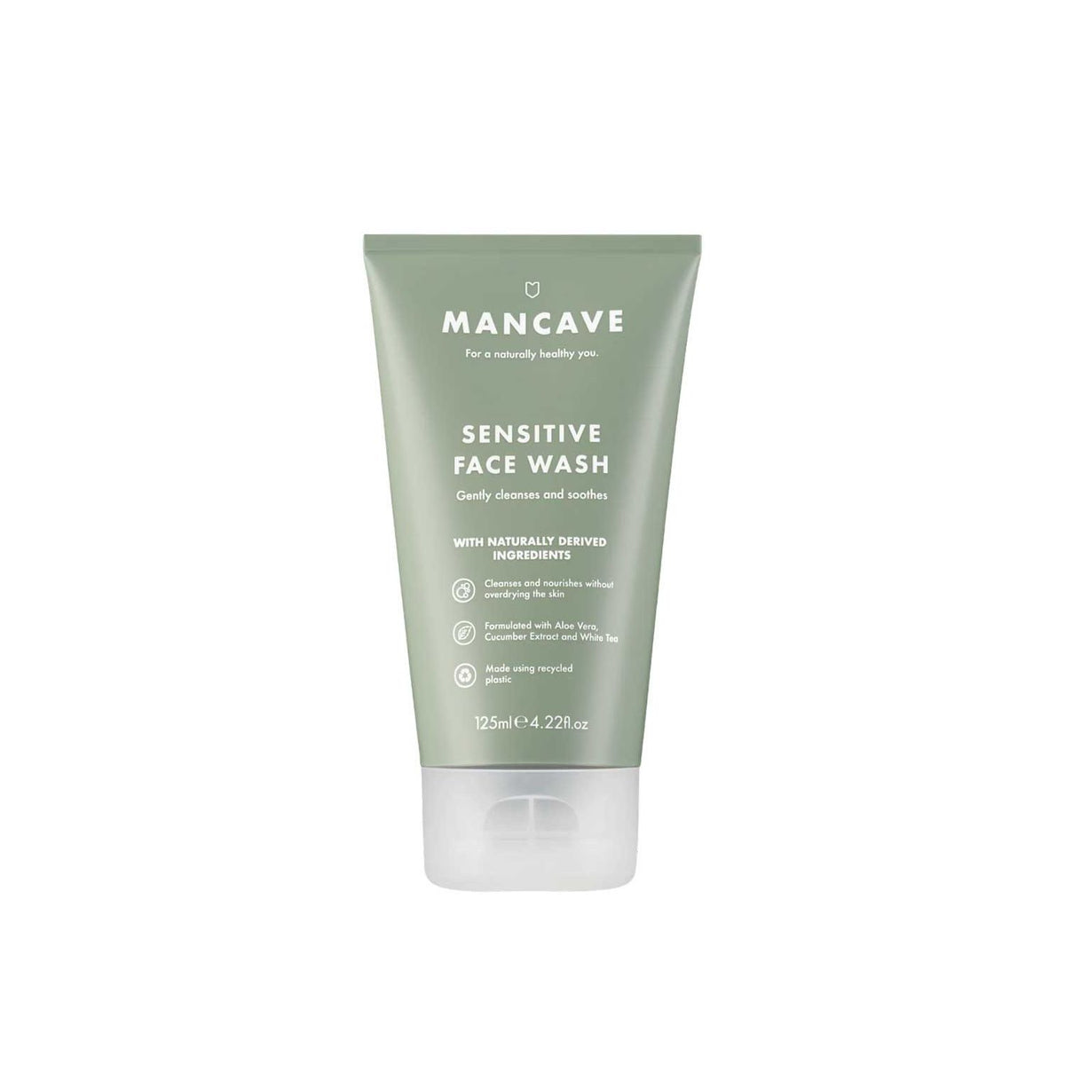 ManCave sensitive face wash 125ml, UK version