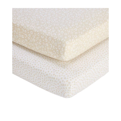 Boots Tutti Bambini Cot Fitted Sheets Love Cats 2-Pack 60x120cm- Buy online at McGrocer