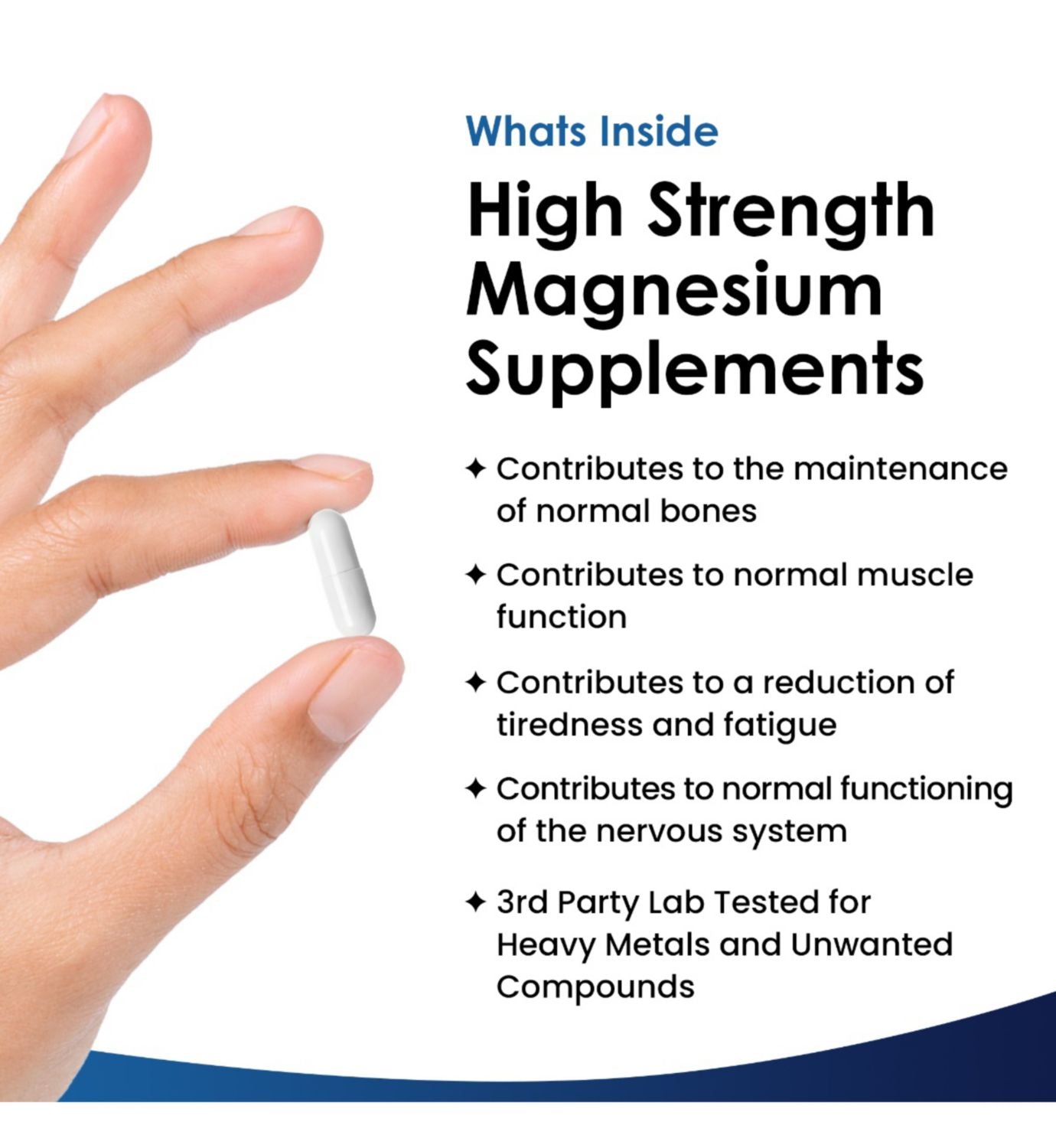 New Leaf Magnesium Citrate 500mg 240 capsules - British product