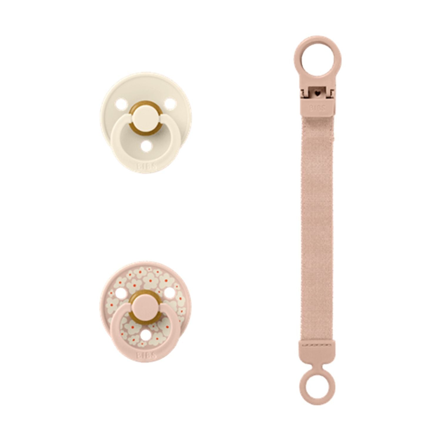 BIBS pacifier gift set blush size 1 - British product