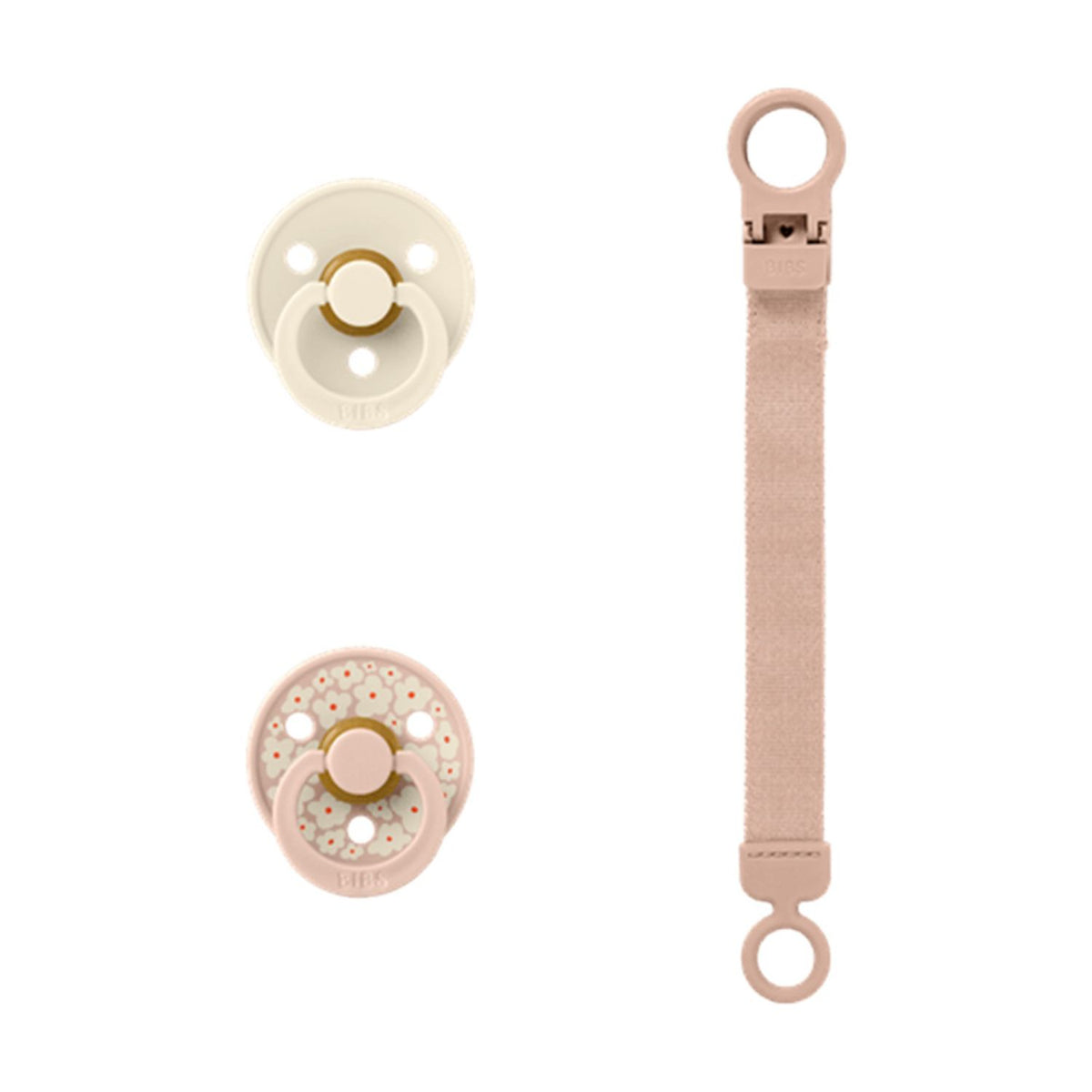 BIBS pacifier gift set blush size 1 - British product
