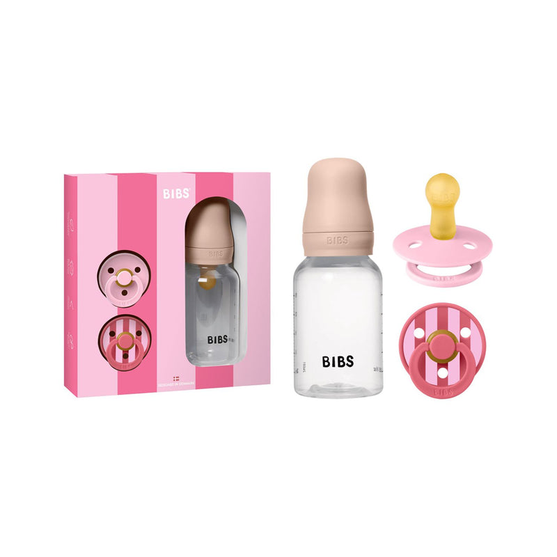 BIBS baby gift set Sprinkle Blush, imported from the UK