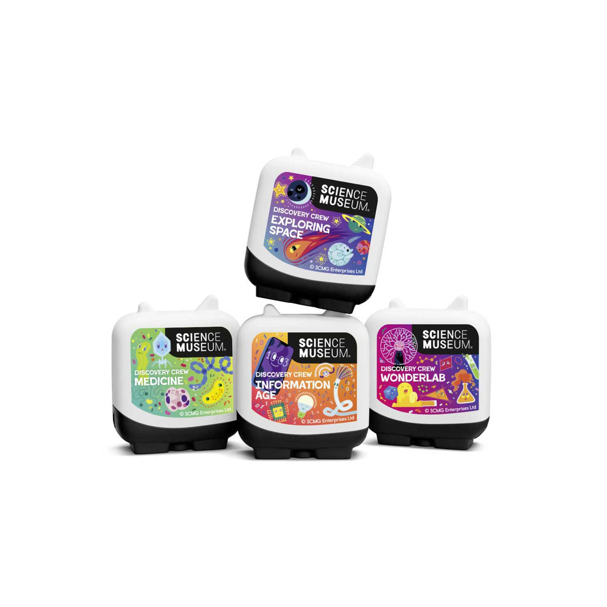Tonies audio toy Science Museum Discovery Crew 4pk, imported from the UK