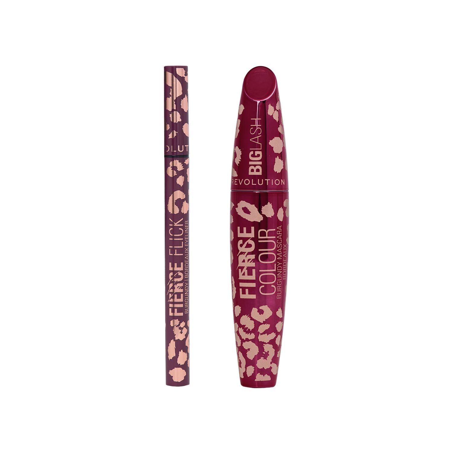 Revolution mascara and eyeliner duo Cherry, UK version