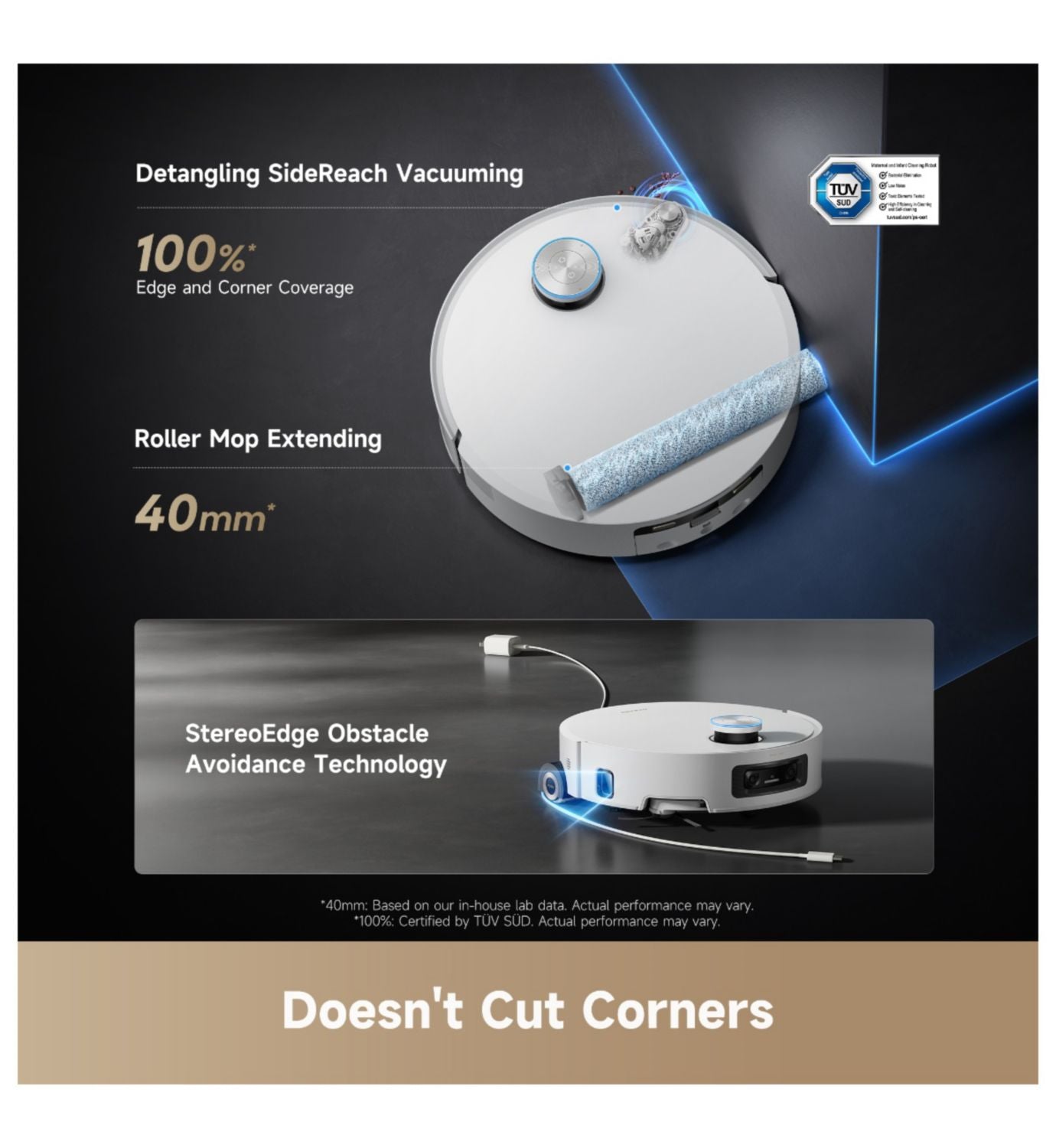 Dreame Aqua10 Ultra Roller Complete robot vacuum, UK version