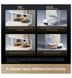 Dreame L40s Pro Ultra white robot vacuum, UK version
