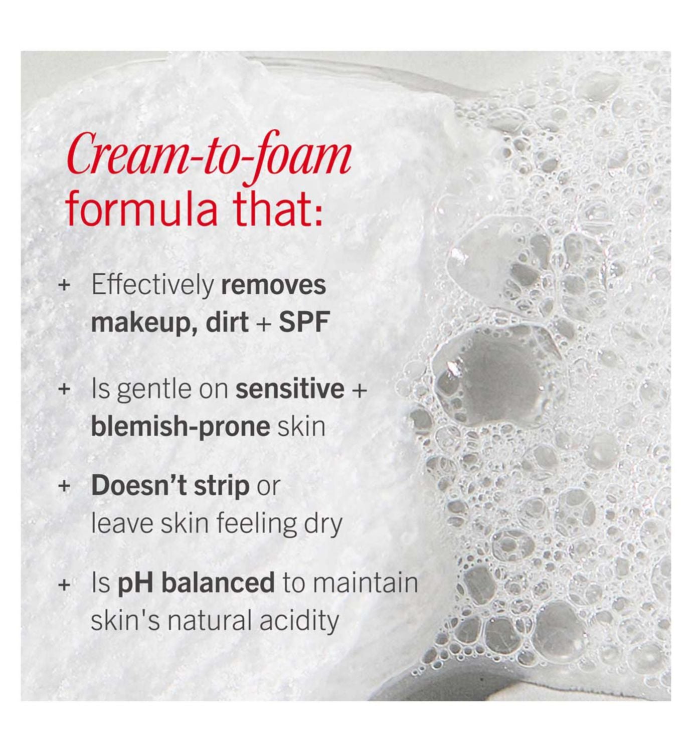 First Aid Beauty ultra gentle cream-to-foam cleanser 56.7g (British brand)