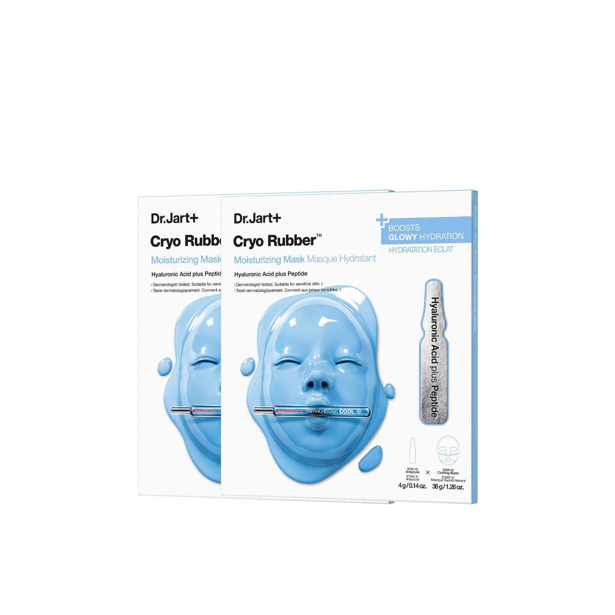 Dr Jart+ Cryo Rubber Moisturizing Face Mask Duo, UK version