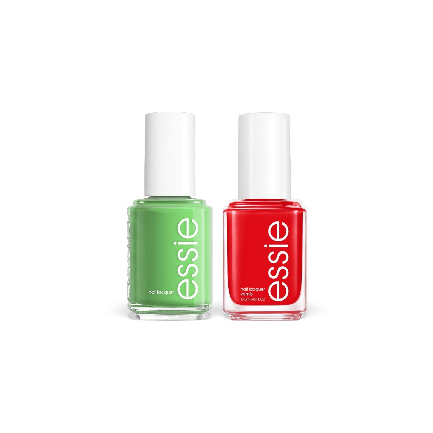 Essie nail polish bundle with two shades 13.5ml each (British brand)