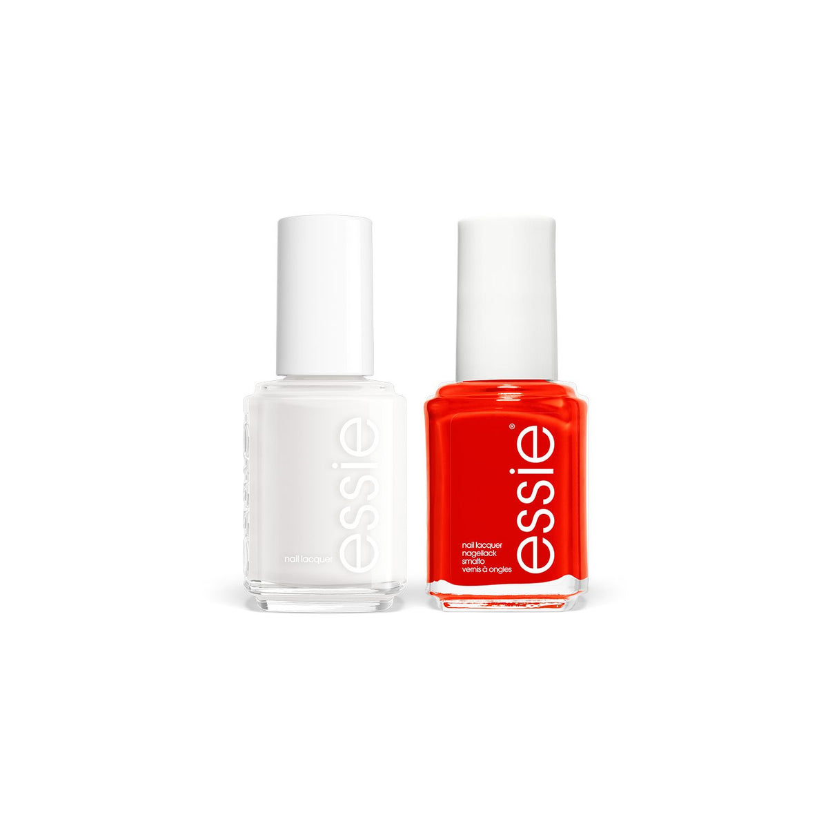 Essie Red White & Blanc nail polish bundle 13.5 ml, imported from the UK