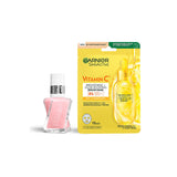 Essie Sheer Fantasy nail polish and Garnier Vitamin C face mask - British product