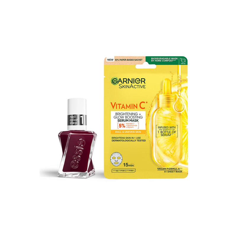 Essie Model Clicks and Garnier Vitamin C set, imported from the UK