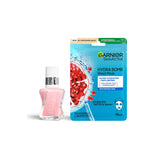 Essie Gel Couture Sheer Fantasy and Garnier Moisture Bomb mask, UK version