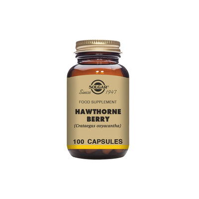 Boots Solgar Hawthorne Berry Supplement 520mg 100 Capsules- Buy online at McGrocer