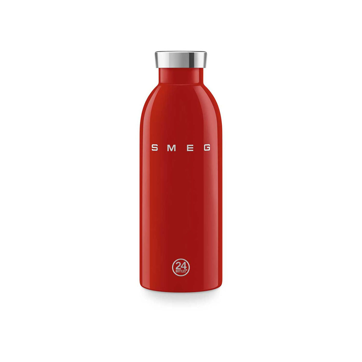 Smeg 24Bottles red stainless steel bottle 500ml (British brand)