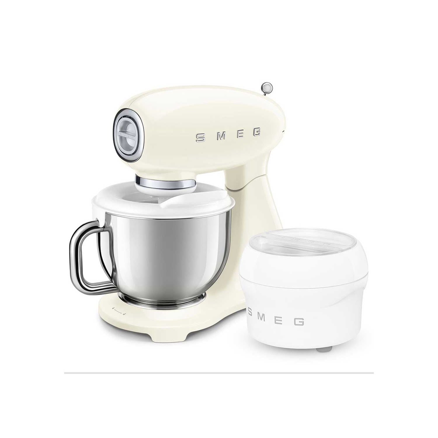 Smeg stand mixer 1000W cream (British brand)