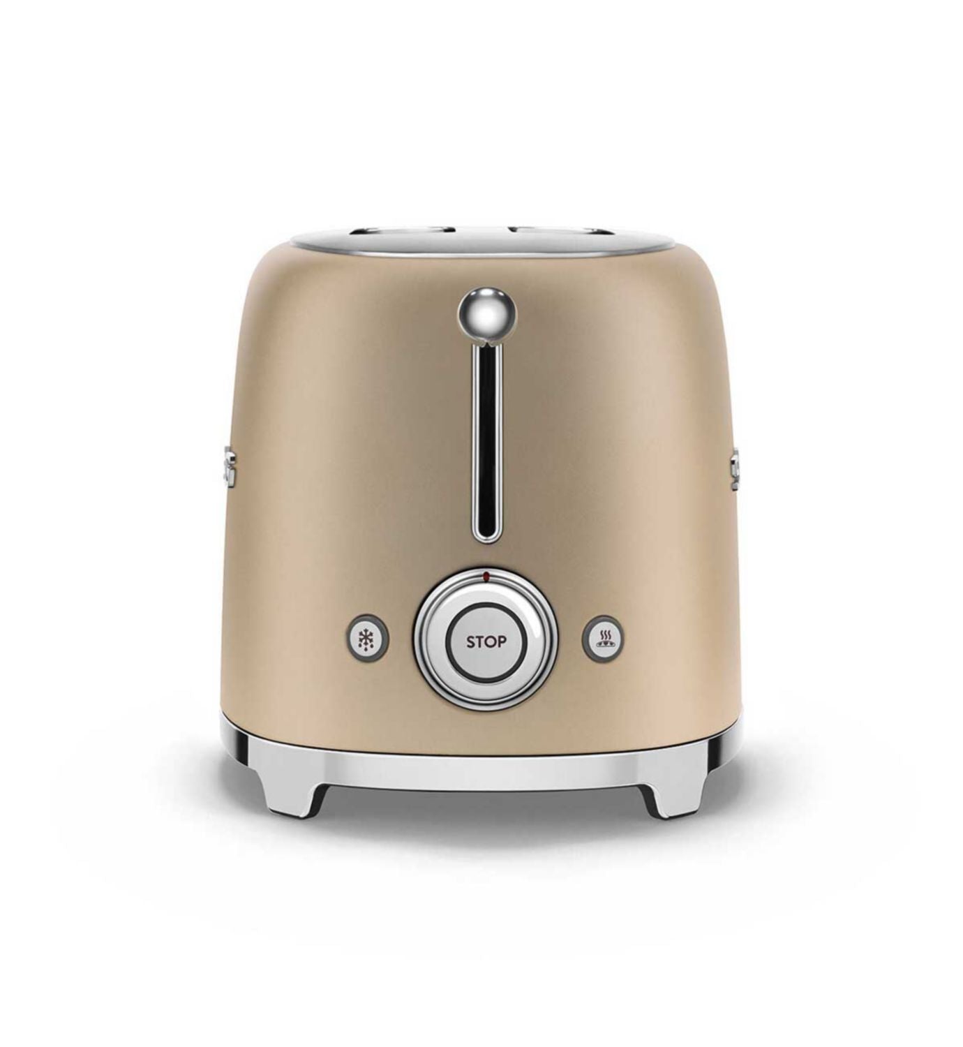 Smeg kettle and toaster set champagne gold (British brand)
