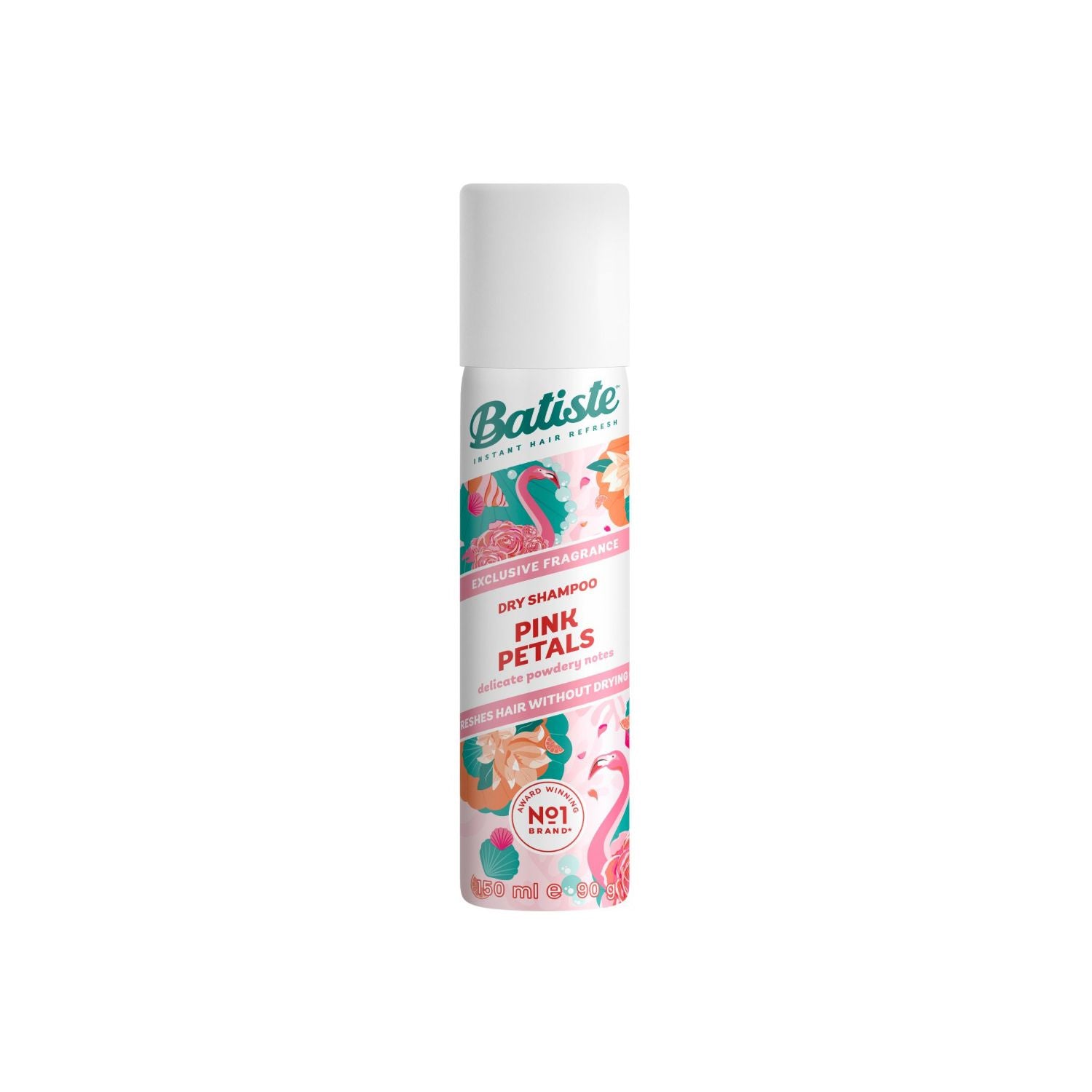 Batiste Pink Petals dry shampoo for hair 150ml, UK version
