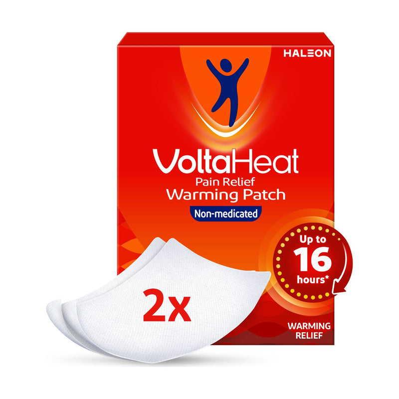 VoltaHeat warming patch by Voltarol, x2, imported from the UK