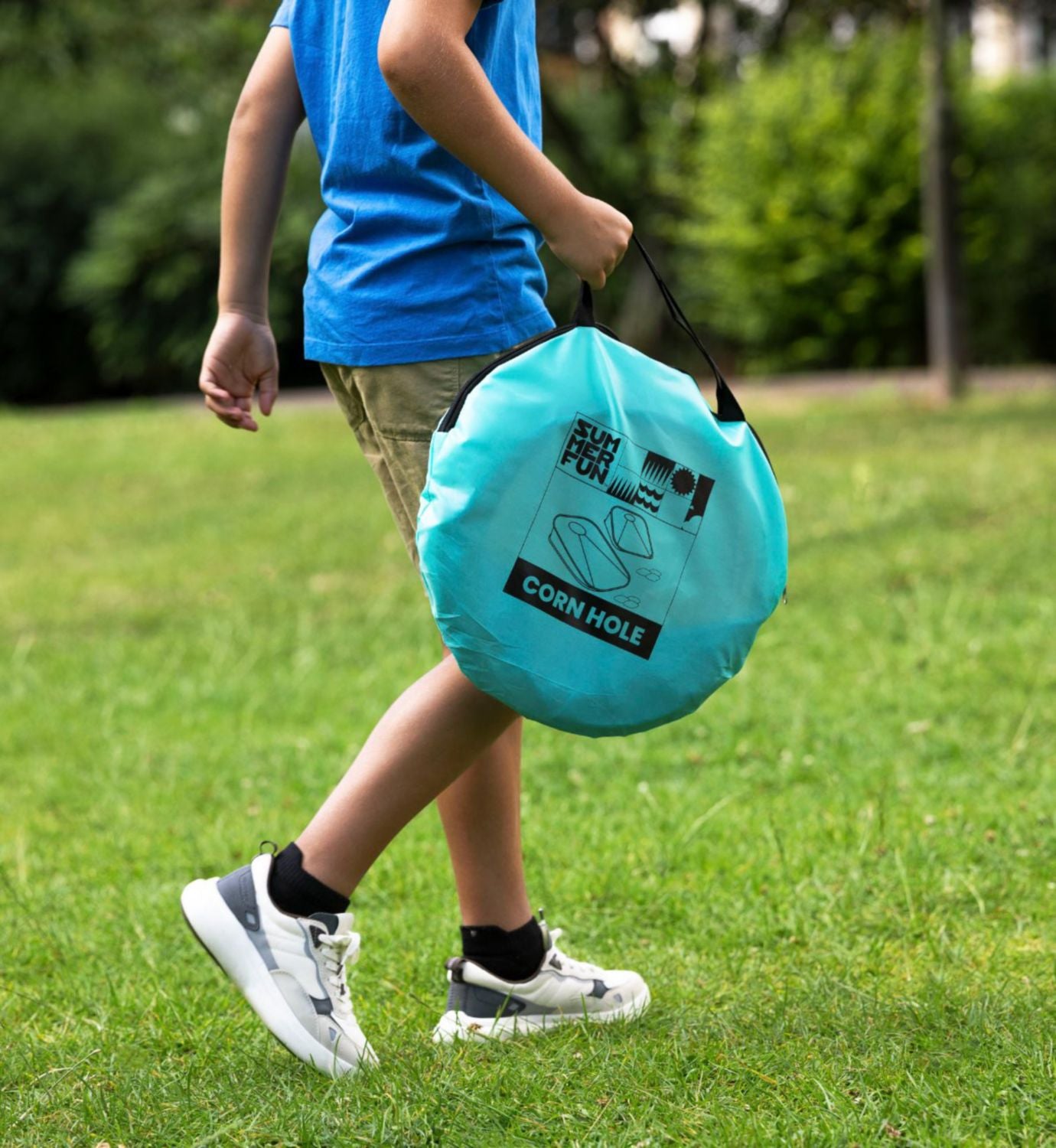 Toyrific Pop-Up Cornhole Game Set Summer Fun - British product