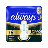 Always Ultra Night pads Size 6 - British product