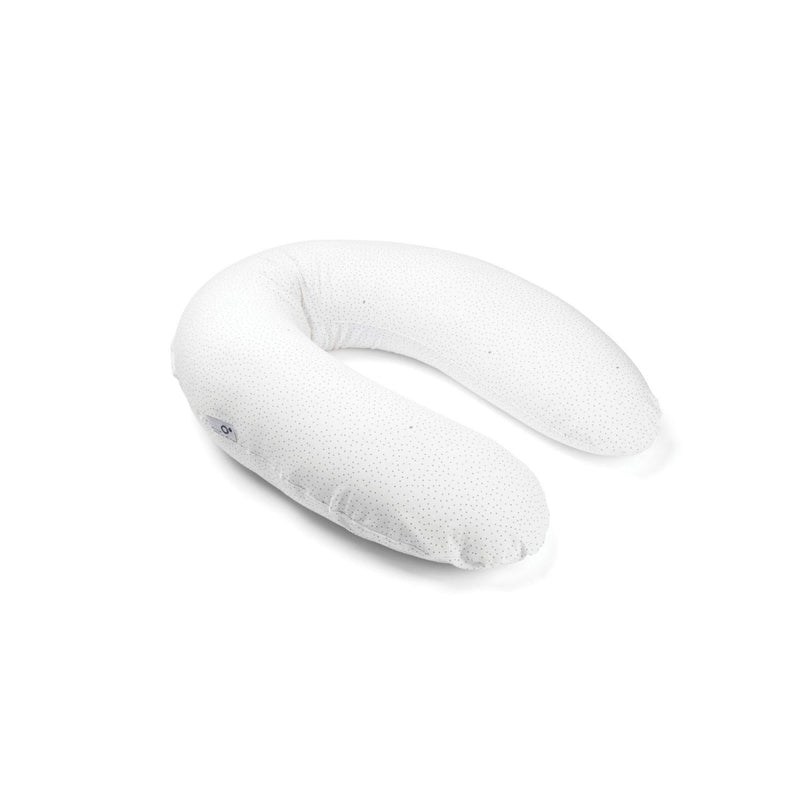 Doomoo Buddy maternity pillow silver dots (British brand)