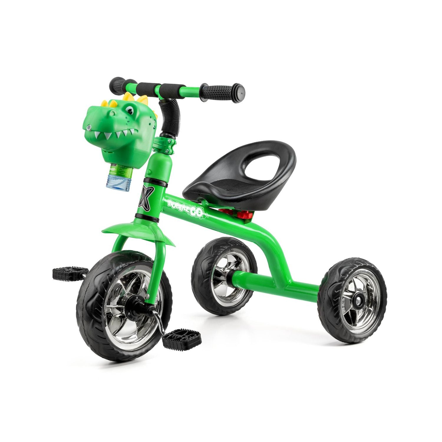 Xootz Bubble Go Dinosaur Trike with bubble machine - British product