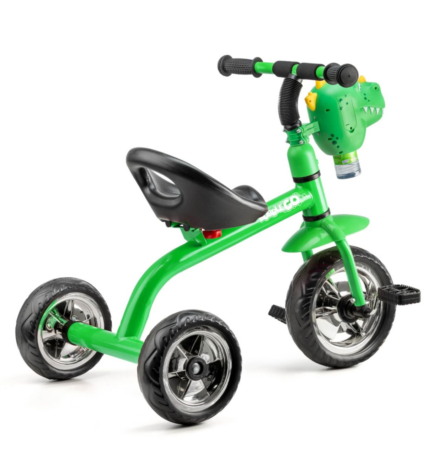 Xootz Bubble Go Dinosaur Trike with bubble machine - British product