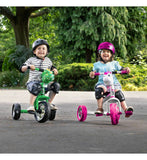Xootz Bubble Go Dinosaur Trike with bubble machine - British product