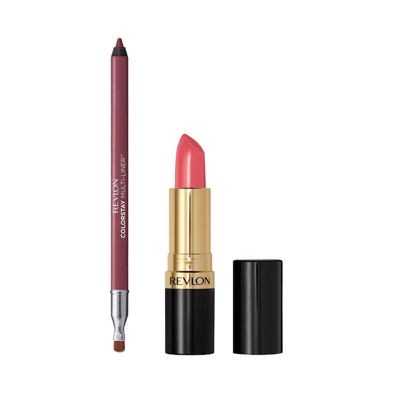 Revlon lipstick and liner bundle Pop Of Pink (British brand)
