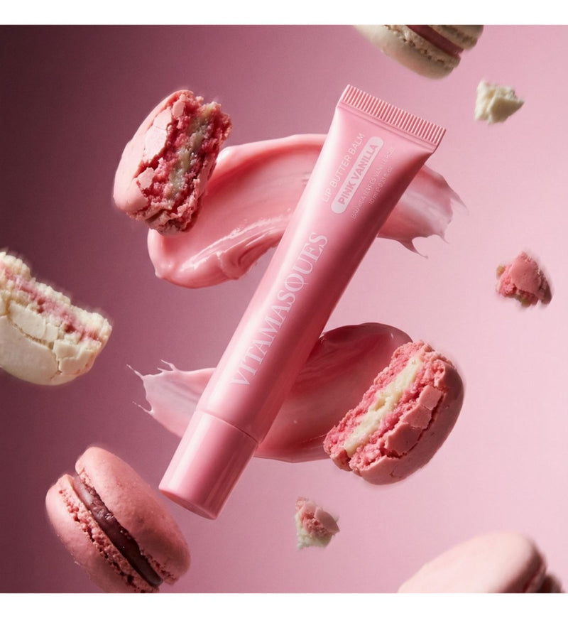 Vitamasques lip butter balm pink vanilla 10ml - British product