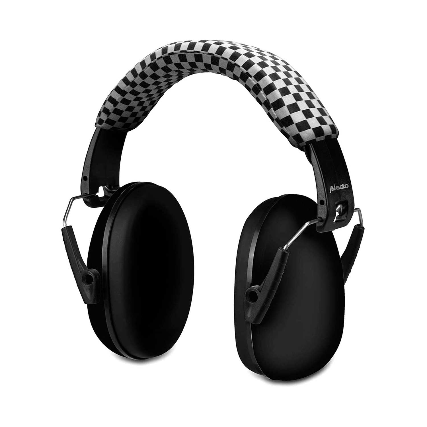Alecto BV-71BK black kids ear defenders, UK version