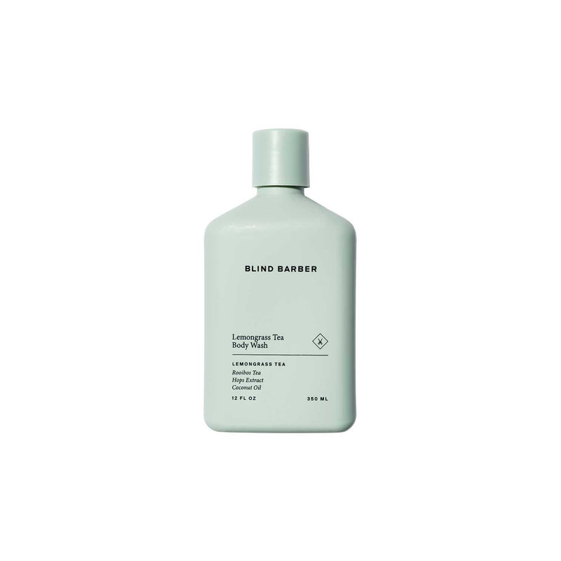 Blind Barber Lemongrass Tea Body Wash 350ml, imported from the UK